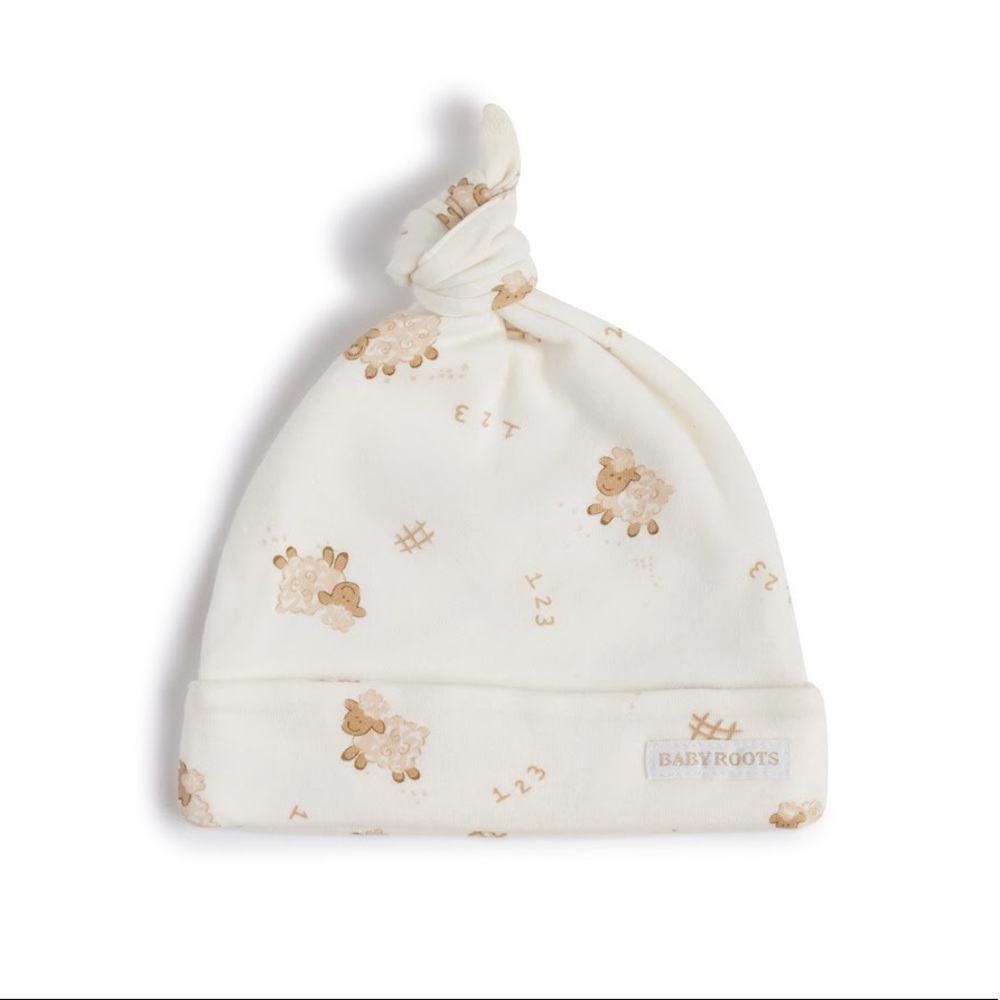 ROOTS BABY LAMB KNOTTED TOQUE